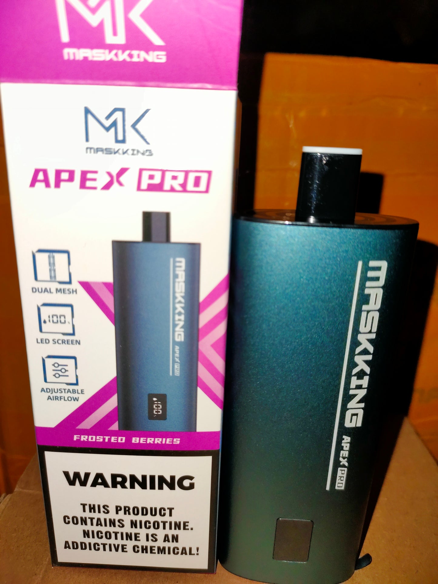 Maskking Apex Pro 10K Puffs Frosted Berries