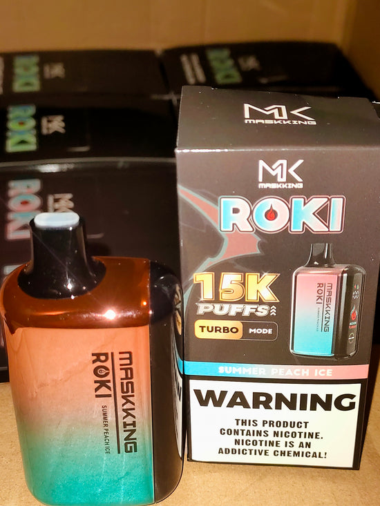 Maskking Roki 15K Puffs Summer Peach Ice