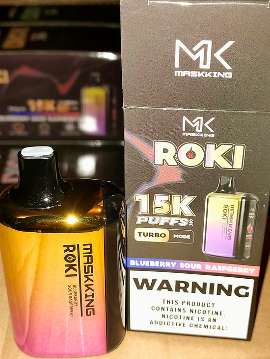Maskking Roki 15K Puffs Blueberry Sour Raspberry