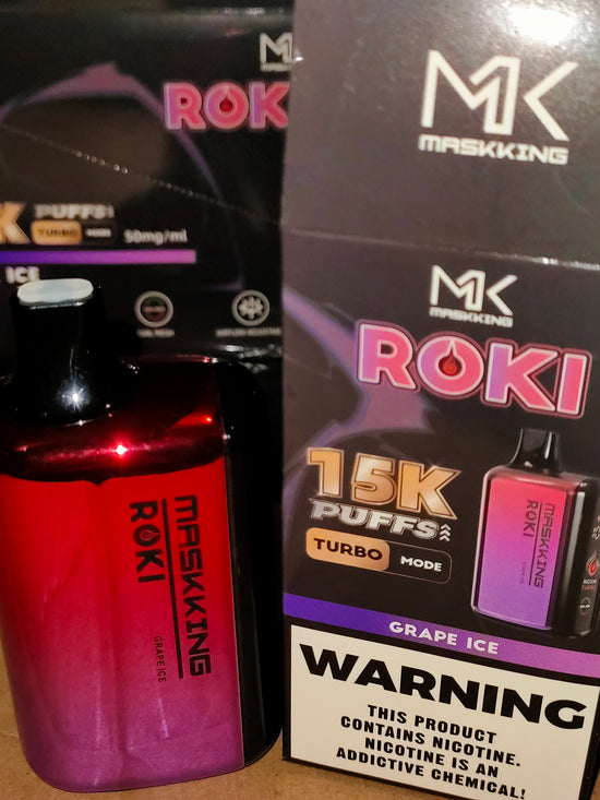 Maskking Roki 15K Puffs Grape Ice