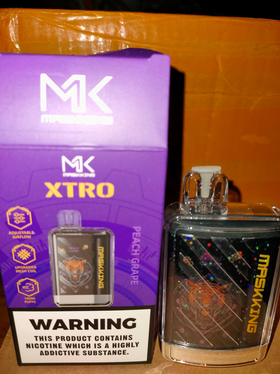 Maskking XTRO 10K Puffs Peach Grape