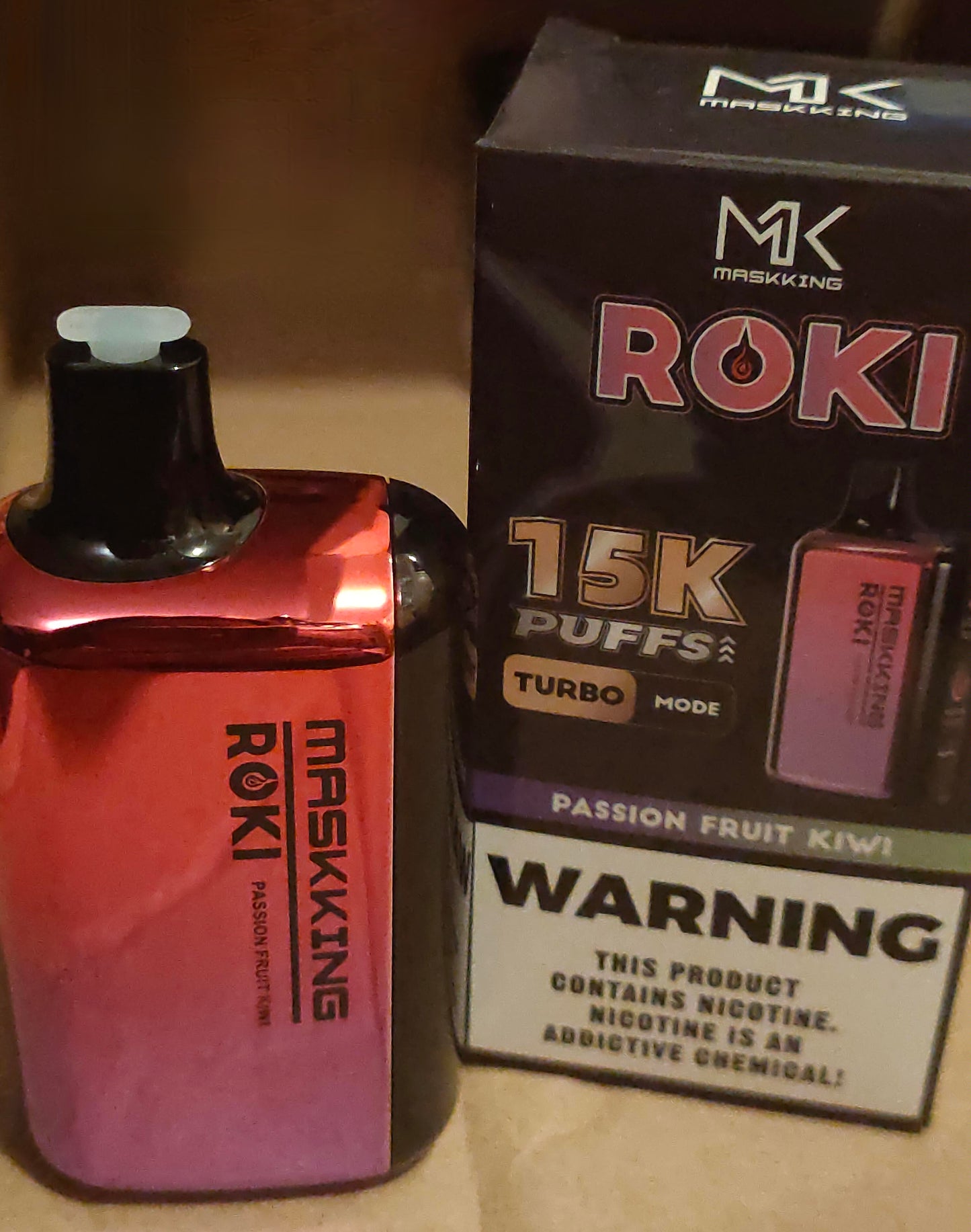 Maskking Roki 15K Puffs Passion Fruit Kiwi