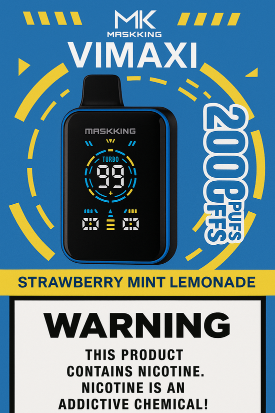 Maskking Vimaxi 20K Puffs Strawberry Mint Lemonade